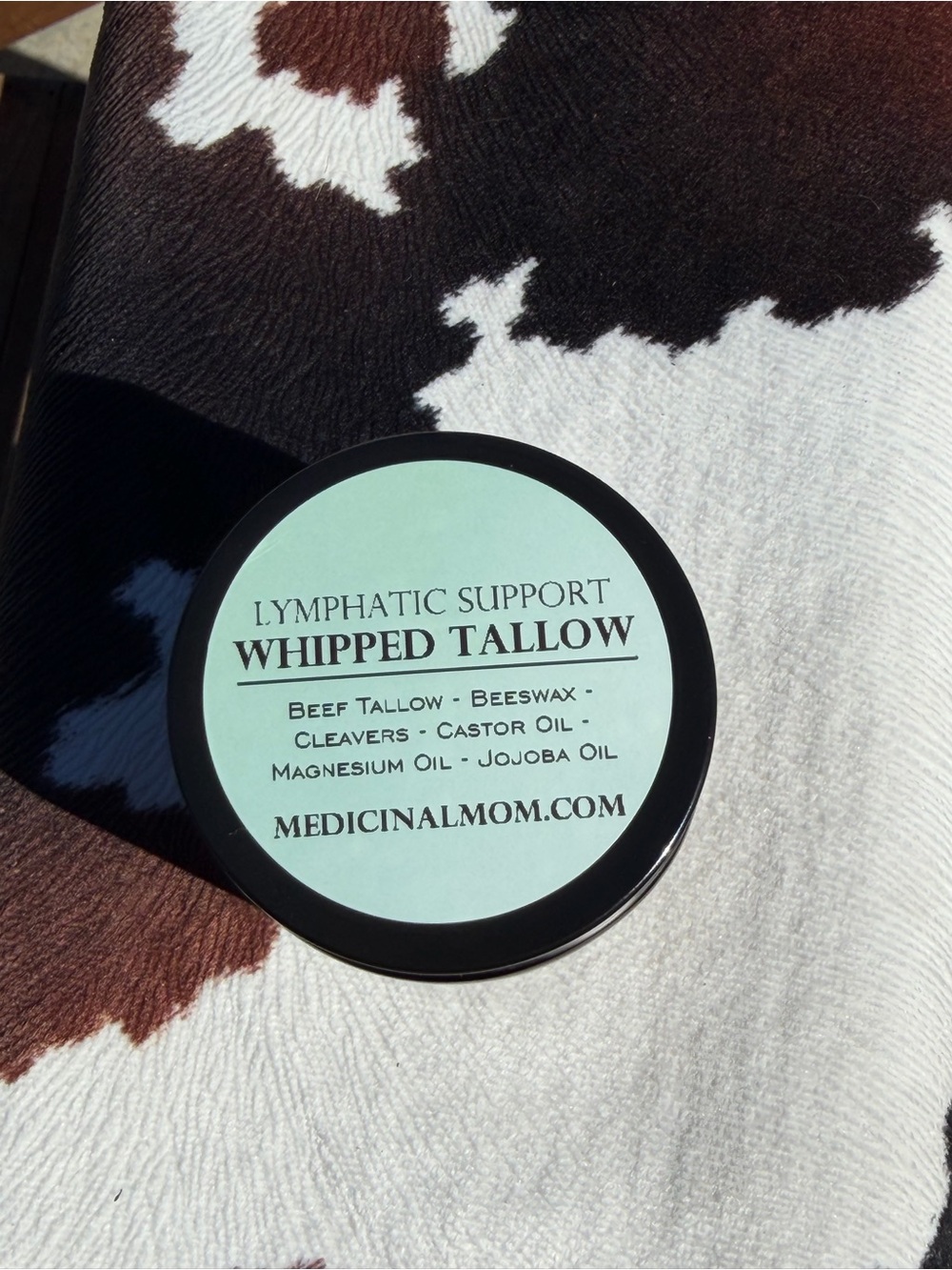 Lymphatic Support Whipped Tallow - 4 oz